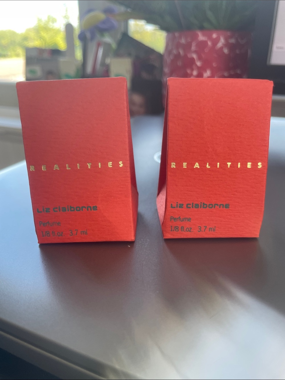 Set of 2 Liz Claiborne Realities Perfume Dabbers 3.7 ml